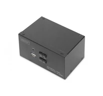 Digitus DS-12860 KVM kapcsoló Fekete
