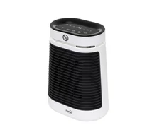 Home FK 55 álló elektromos kerámia fűtőtest digitális termosztáttal, 1000W/1500W, oszcillálás, kikapcsolás időzítő, fehér