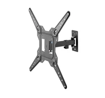 Home LCDH 321 LCD/LED TV fali tartó, 23” - 55” képernyőméretig, max. 30 kg teherbírás, teljesen mozgatható, fali rögzítő elemek tartozékok