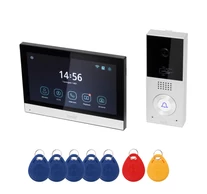 Home DPV SMART video kaputelefon, 7" érintőképernyő, IP65, AHD kamera, mozgásérzékelő, RFID, bővíthető, InterCom, Smart Life, Tuya Smart