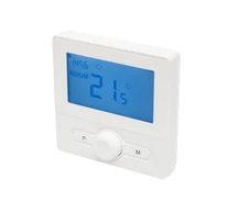 Home THE25W digitális vezetékes szobatermosztát, falra szerelhető, programozható, ablaknyitás-érzékelés, fagyvédelmi funkció, fehér