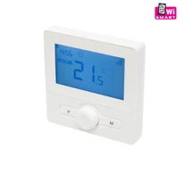 Home THES25WWIFI vezeték nélküli szobatermosztát, smart, hordozható és falra szerelhető, Wi-Fi kapcsolat, programozható, ablaknyitás érzékelés, fehér