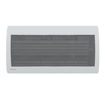 Noirot E184115 Radiance H 1500 BL elektromos hősugárzó panel, 1500 W, IP24 védettség, beépített termosztát LCD kijelzővel, fali kivitel
