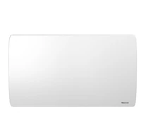 Noirot E216115 Inova H 1500 BL hősugárzó, 1500 W, IP24 védettség, nyitott ablak érzékelő, beépített termosztát LCD-vel, fali kivitel