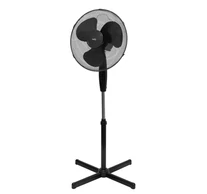 Home SF40BK állóventilátor, 45 W, 40cm-es lapátátmérő, 3 sebességfokozat, oszcillálás, állítható fejdőlésszög, fekete színű