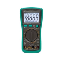 Pro’skit MT-1280 professzionális multiméter, AC/DC áram, feszültség, ellenállás, frekvencia, kapacitás, hőmérséklet, dióda, tranzisztor mérése