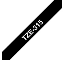 Brother TZE315 címkéző szalag Fekete alapon fehér TZe