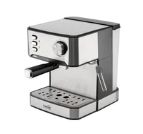 HOME HGPR15 presszókávé főző, 15bar, inox, tejhabosítás, elektronikus vezérlés, automatikus kikapcsolás