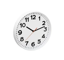 Home AWC300WH fali óra, üveg előlap, kontrasztos, jól leolvasható számlap, 1xAA elem tápellátás, átmérő 300mm