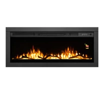 HOME FKKI08 beépíthető/fali elektromos látványkandalló, max. 2000 W, fényeffekt, 2 fokozat, heti időzítés, távirányító