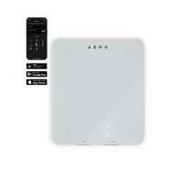 AENO AKS0001S KS1S intelligens konyhai mérleg, max. 8 kg kapacitás, LED kijelző, Bluetooth csatlakozás, edzett üvegfelület