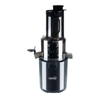 HOME HGSJ200 zöldség-gyümölcs lassú prés, 200 W, lassú fordulat, 800 ml-es tartály, vezetéktároló