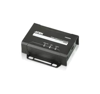 ATEN VE801R-AT-G audió/videó jeltovábbító AV receiver Fekete