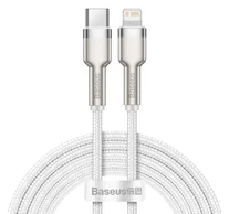 Baseus Cafule USB-C-Lightning kábel, PD, 20 W, 2 m (fehér)