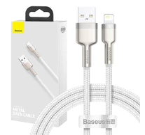 Baseus Cafule USB-Lightning kábel, 2,4A, 1 m (fehér)