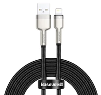 Baseus Cafule USB-Lightning kábel, 2,4A, 2m (fekete)
