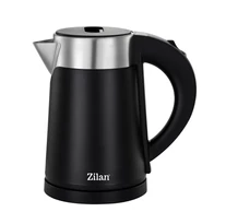 Zilan ZLN3387 vízforraló, 800 W, duplafalú, 0.8l, 360°-ban forgatható, rejtett fűtőszál, jelzőfény, fekete