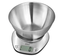 Zilan ZLN2960 konyhai mérleg, mérőedénnyel, 5kg, 2000ml kapacitás, LCD kijelző, elemes tápellátás