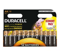 Duracell LR6 10PP100002 AA alkáli elem, 1,5 V feszültség, 12db/bliszter