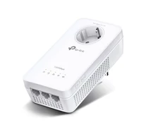 TP-Link TL-WPA8631P PowerLine adapter 300 Mbit/s Ethernet/LAN csatlakozás Wi-Fi Fehér 1 dB