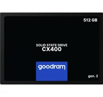 Goodram CX400 gen.2 512 GB 2.5" Serial ATA III 3D TLC NAND