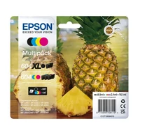Epson 604XL tintapatron 4 db Eredeti Nagy (XL) kapacitású Fekete, Cián, Magenta, Sárga