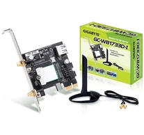 Gigabyte GC-WB1733D-I hálózati kártya Belső WLAN / Bluetooth 1733 Mbit/s