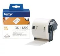 Brother DK-11202 címkéző szalag Fehéren fekete
