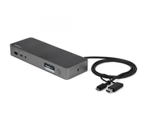 StarTech.com DK30C2DPPDUE dokkoló állomás és port replikátor Vezetékes USB 3.2 Gen 1 (3.1 Gen 1) Type-C Fekete, Szürke