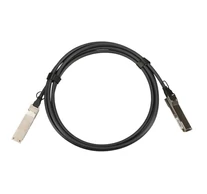Extralink EX.15784 InfiniBand és száloptikai kábel 1 M QSFP+ DAC Fekete