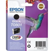 Epson Hummingbird T0801 tintapatron 1 db Eredeti Fekete