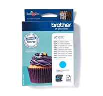 Brother LC-123C tintapatron 1 dB Eredeti Nagy (XL) kapacitású Cián