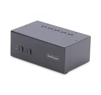 StarTech.com P2DD46A2-KVM-SWITCH KVM kapcsoló Fekete
