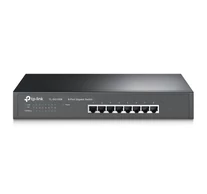 TP-Link TL-SG1008 hálózati kapcsoló Beállítást nem igénylő (unmanaged) Gigabit Ethernet (10/100/1000) Fekete