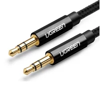 UGREEN 3.5mm AUX mini jack kábel, 1m (fekete)