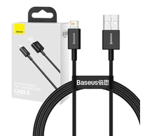 Baseus Superior Series USB-Lightning kábel, 2,4A, 1 m (fekete)