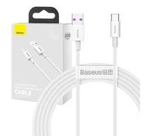 Baseus Superior Series USB-USB-C kábel, 66 W, 2 m (fehér)