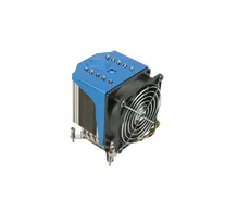 Supermicro SNK-P0051AP4 számítógépes hűtőrendszer Processzor Hűtő Fekete, Kék, Fémes, Ezüst