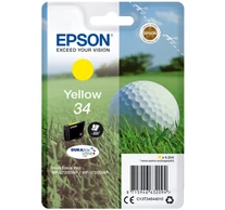 Epson Golf ball C13T34644010 tintapatron 1 dB Eredeti Standard teljesítmény Sárga
