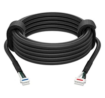 HP Poly Studio A2 Fekete Kábel Asztali Mikrofonnak JST-től JST Csatlakozóig 1,8M (6ft)