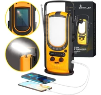 Extralink Power Ranger EPS-6000 | Powerbank | 6000mAh, FM rádió, LED lámpa, dinamó, napelem