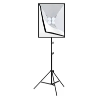 Stúdió szett Puluz LED softbox 50x70cm, állvány, LED izzók 4 db PU5071EU