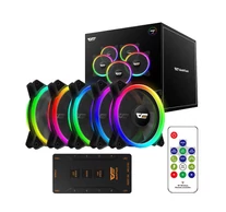 Darkflash DR12 Pro ARGB ventilátor 5 az 1-ben szett, 120x120 (fekete)