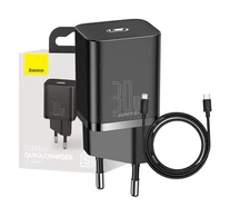 Baseus Super Si gyorstöltő 1C 30W (fekete)