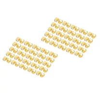Sárga színű klipsz RJ45 csatlakozóhoz, 100 db/csomag.