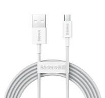 Baseus Superior Series USB-Micro-USB kábel, 2A, 2m (fehér)