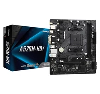 Asrock A520M-HDV AM4 foglalat Micro ATX