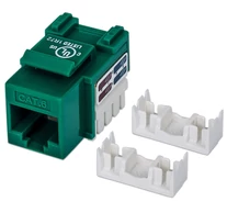Intellinet 210638 Keystone modul C6 UTP zöld