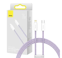Kábel USB-C do Lightning Baseus Dynamic Series, 20W, 1m (fioletowy)