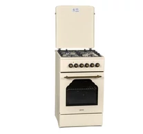 MPM MPM-56-KRM-14 Gas/electric cooker Cream